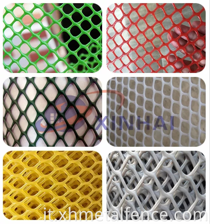 Hdpe Plastic Flat Mesh